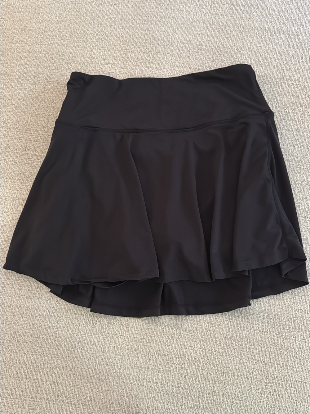 Classic Black Women's Skirt - Flared Active Skort